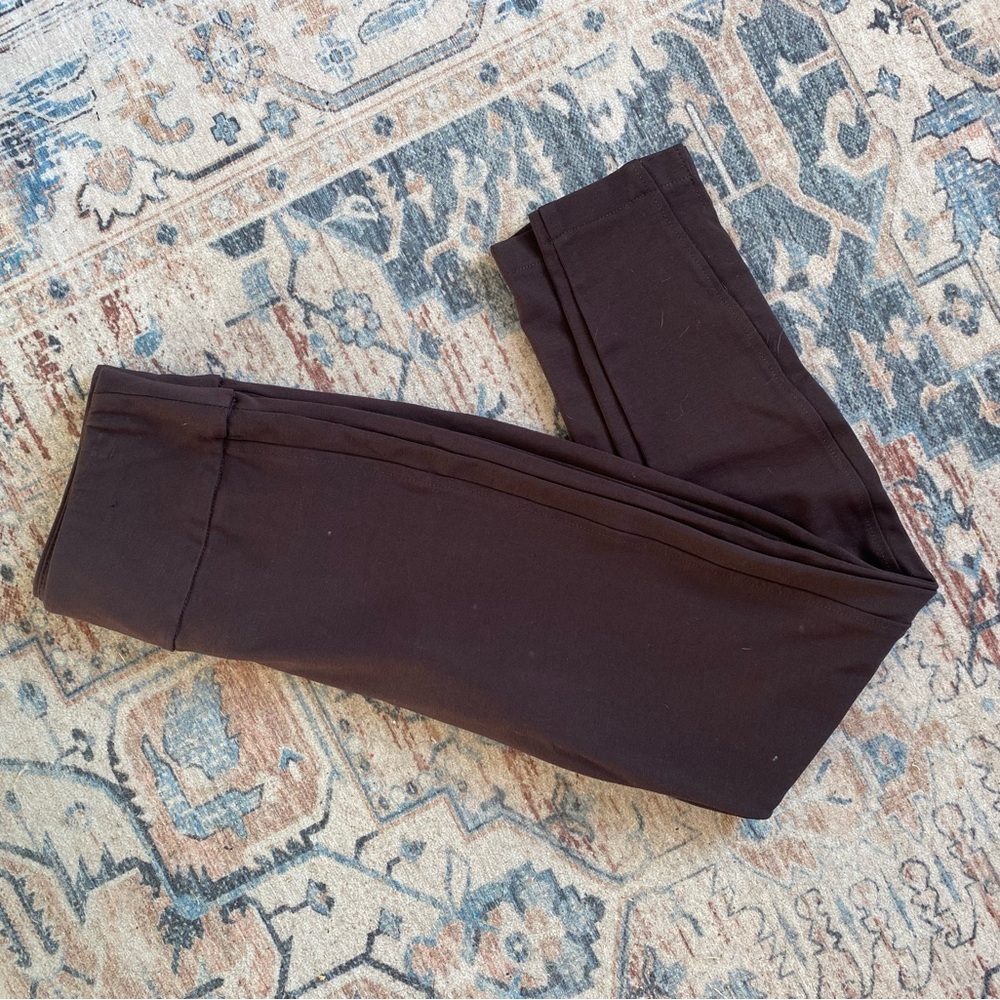 Brown Ankle Pants